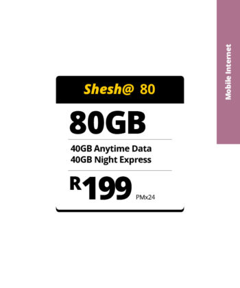 MTN Capped 5G Shesh@ 80