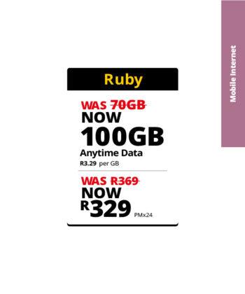 MTN Capped Ruby 100GB