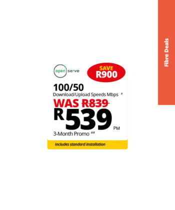OpenServe Fibre 100 50