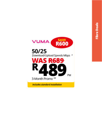 VUMA Fibre 50 25