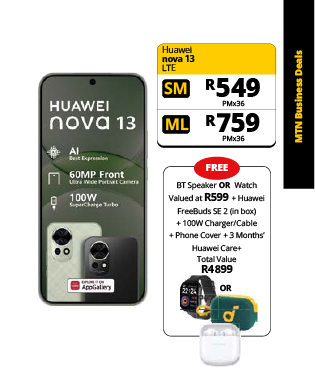 Huawei nova 13