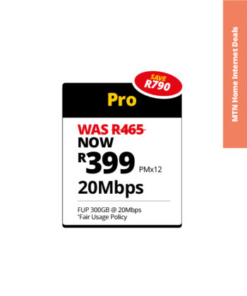 MTN Uncapped-Pro-20Mbps (DEAL)